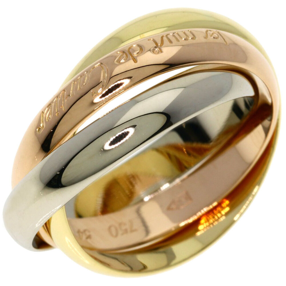 CARTIER Authentic 18k Gold Trinity Ring #54 - Picture 2 of 6